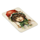 Weihnachts Mädchen Custom 6 von 25 Magnet (Rechte Seite)