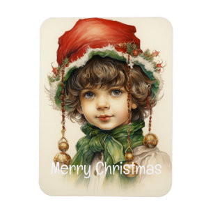 Weihnachts Mädchen Custom 6 von 25 Magnet