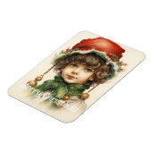 Weihnachts Mädchen Custom 6 von 25 Magnet (Linke Seite)