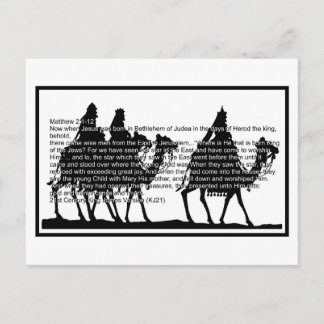 Weihnachts Magi Feiertagspostkarte