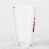 Weihnachts Magic Card mit Pinguin Spaß Glas (Rechts)