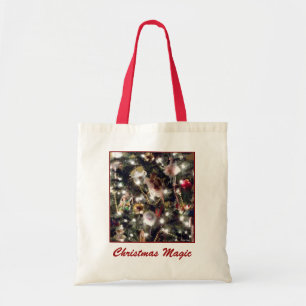 "Weihnachts-Magie" Leinwand Tasche