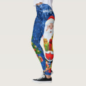 Weihnachts-Magie Weihnachtsmann-Klaus Tree Elves F Leggings (Links)