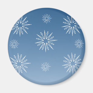 Weihnachts-Magnet, blau Magnet