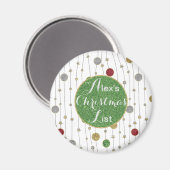 Weihnachts-Magnet-Ornamente und Sterne Magnet (Vorderseite/Rückseite)