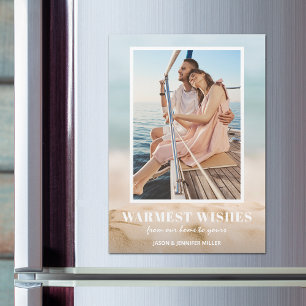 Weihnachts-Magnetische Karten für Sand und Foto