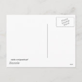 Weihnachts-Mailbox Feiertagspostkarte (Rückseite)