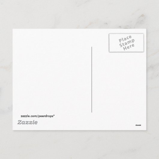 Weihnachts-Mailbox Feiertagspostkarte (Rückseite)