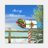 Weihnachts-Mailbox Magnet (Vorne)