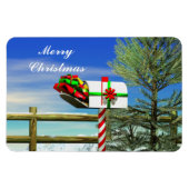 Weihnachts-Mailbox Magnet (Horizontal)