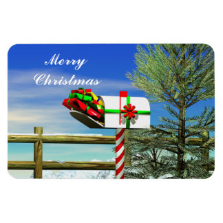 Weihnachts-Mailbox Magnet