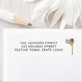 Weihnachts-Mailbox-Rücksendeadresse (Insitu)