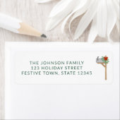 Weihnachts-Mailbox-Rücksendeadresse (Insitu)