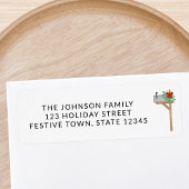 Weihnachts-Mailbox-Rücksendeadresse