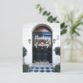 Weihnachts-Mailer-Bewerbung Real Anwesen Marketing Postkarte (Stehend Vorderseite)