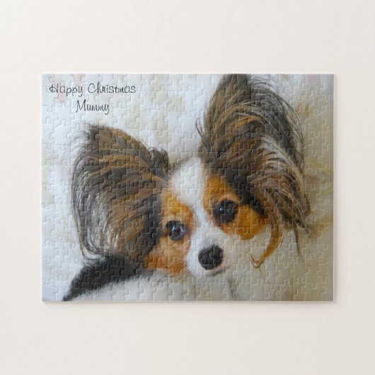 Weihnachts-Mama. Puzzle (Horizontal)