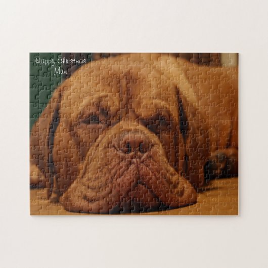 Weihnachts-Mama. Puzzle (Horizontal)