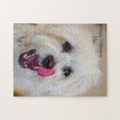 Weihnachts-Mama. Puzzle (Horizontal)