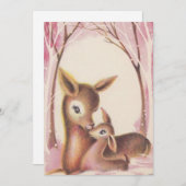 Weihnachts-Mama und Weihnachtsfest Feiertagskarte (Vorne/Hinten)