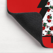 WEIHNACHTS-MARIENKÄFER MOUSEPAD (Ecke)
