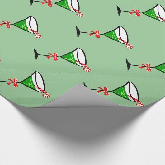 Weihnachts Martini Geschenkpapier (Ecke)