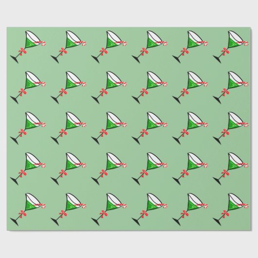 Weihnachts Martini Geschenkpapier (Flach)