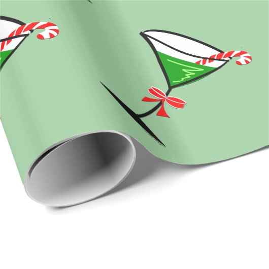 Weihnachts Martini Geschenkpapier (Rolleneckpunkt)
