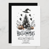 Weihnachts-Mashup zu Weihnachten-Einladungen Einladung (Vorne/Hinten)