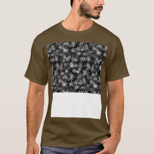 Weihnachts-Maske Schneeflocken Maske T-Shirt