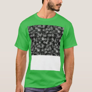 Weihnachts-Maske Schneeflocken Maske T-Shirt
