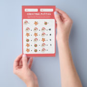 Weihnachts-Mathe-Puzzle! Flyer (Handgriff)