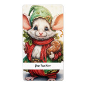 Weihnachts-Maus 46 Ihr Text hier (Vorne)