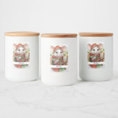 Weihnachts-Maus 48 Ihr Text hier Lebensmitteletikett (Flaschen)