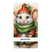 Weihnachts-Maus 5 Ihr Text hier (Vorne)