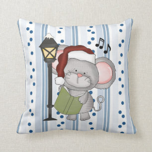 Weihnachts-Maus Holiday Kissen