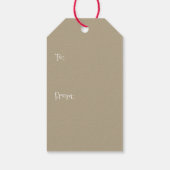 Weihnachts-Medallion Custom Foto & Gruß Geschenkanhänger (Rückseite)