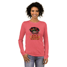 Weihnachts-Melanin-Tag — Langarm-Shirt von MaMuse