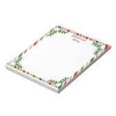 Weihnachts-Memo-Pads Notizblock (Rotiert)
