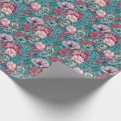 Weihnachts-Mermaid & Freunde Geschenkpapier (Ecke)