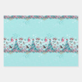 Weihnachts-Mermaid & Freunde Geschenkpapier Set (Vorderseite 2)