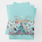 Weihnachts-Mermaid & Freunde Geschenkpapier Set (Beispiel)
