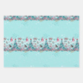 Weihnachts-Mermaid & Freunde Geschenkpapier Set (Vorderseite 3)