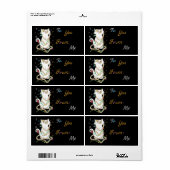 Weihnachts-Mess-Geschenk-Tag (Vorne)