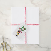 Weihnachts-Mickey-Maus-Geschenkanhänger Geschenkanhänger (Mit Garn)