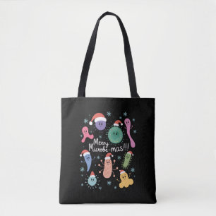 Weihnachts-Mikrobiologie-Lehrer Mikrobe Tasche