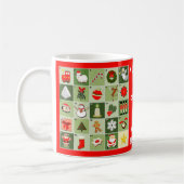 Weihnachts-Minikalender Kaffeetasse (Links)