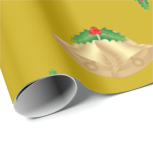 Weihnachts- & Mistelzweig-Feiertags-Geschenkpapier Geschenkpapier