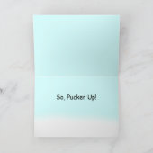 Weihnachts-Mistletozeit Feiertagskarte (Innenseite)