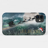 Weihnachts-Mitternachtsreise Weihnachten iPhone 5/ Case-Mate iPhone Hülle (Rückseite (Horizontal))