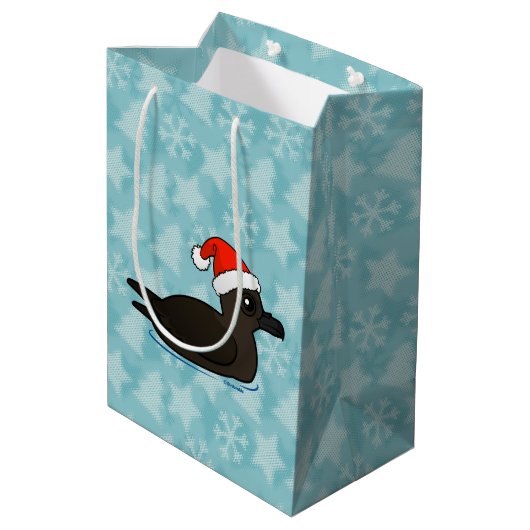 Weihnachts Mittlere Geschenktüte (Rückseite Schrägansicht)